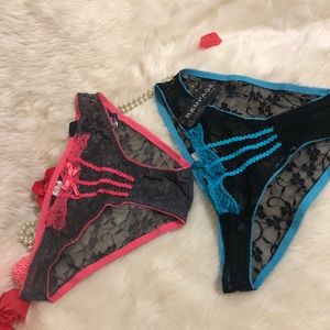 All over lace panty, 2 for $8